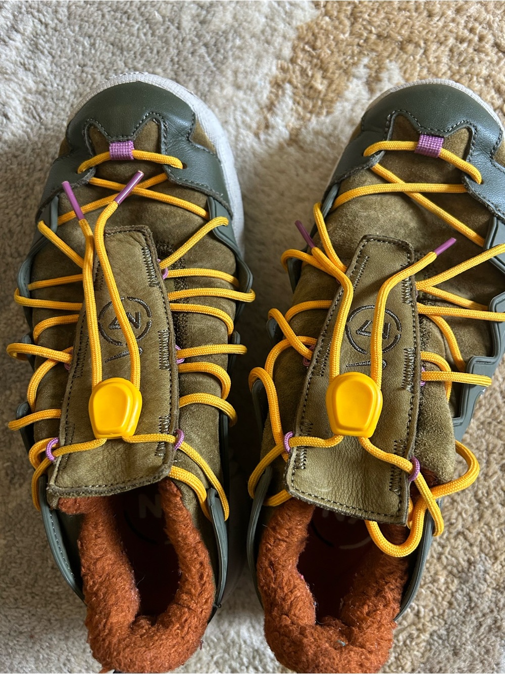 Nike Free Crater Trail Boot N7 Olive Flak Sz 8.5 - Picture 3 of 11